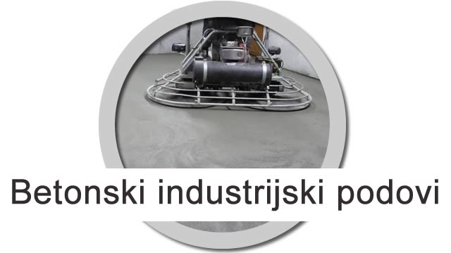 Betonski industrijski podovi